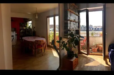 Balcon ou terrasse dans l'établissement Le charme de Montmartre à ciel ouvert