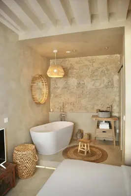 Salle de bains dans l'établissement Studio de charme pour un séjour en amoureux - 2P - FLAT-GUEST