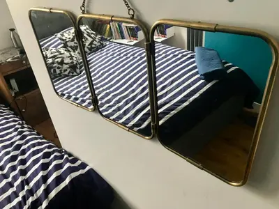 Un ou plusieurs lits dans un hébergement de l'établissement Bel appartement à Paris