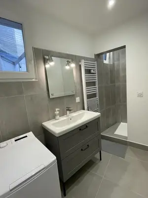 Salle de bains dans l'établissement Sydel2