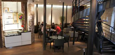 Coin salon dans l'établissement Marais-Bretagne, rue Béranger - 4 people