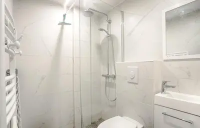 Salle de bains dans l'établissement Ciseaux 4F - Studio in Saint Germain des Prés
