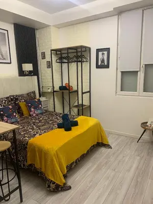 Un ou plusieurs lits dans un hébergement de l'établissement paris beautiful cozy studio