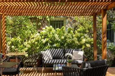 Jardin de l'établissement Hotel Paris Louis Blanc