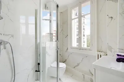 Salle de bains dans l'établissement Modern and new flat - Paris 12th - near le Marais and Bois de Vincennes