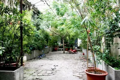 Jardin de l'établissement Warm and cosy Loft in paris with a private outdoor