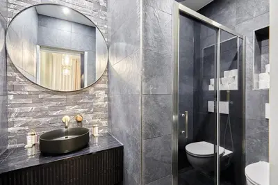 Salle de bains dans l'établissement Apartment Montmartre by Studio prestige