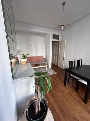 Coin salon dans l'établissement Logement Paris Centre - Amazing Flat Saint Martin