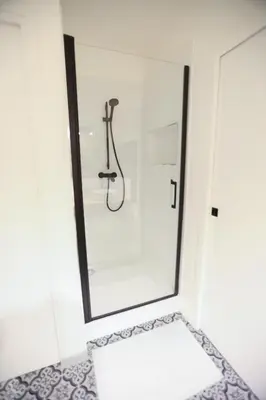 Salle de bains dans l'établissement Elégant appartement parisien