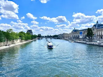 Vue sur la rivière ou le fleuve situé(e) à proximité de la maison d'hôtes