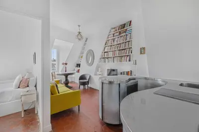 Coin salon dans l'établissement Benjamine