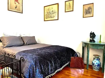 Un ou plusieurs lits dans un hébergement de l'établissement Exclusive Suite Parisian Palace