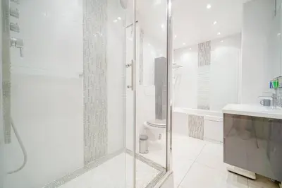 Salle de bains dans l'établissement Appartement familiale #Wagram #Pereire - II