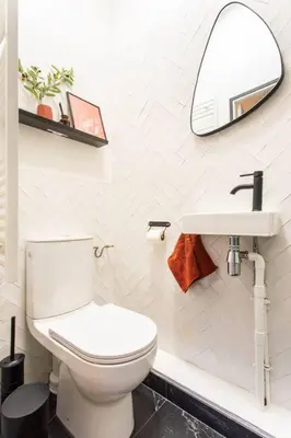 Salle de bains dans l'établissement Luxuous loft in the jourdains'village-Imhost