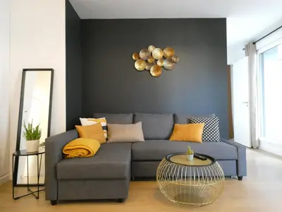 Coin salon dans l'établissement Clichy-Levallois Bords de Seine