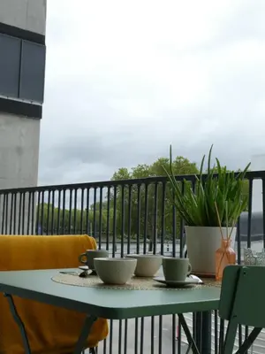Balcon ou terrasse dans l'établissement Clichy-Levallois Bords de Seine