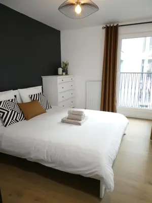 Un ou plusieurs lits dans un hébergement de l'établissement Clichy-Levallois Bords de Seine