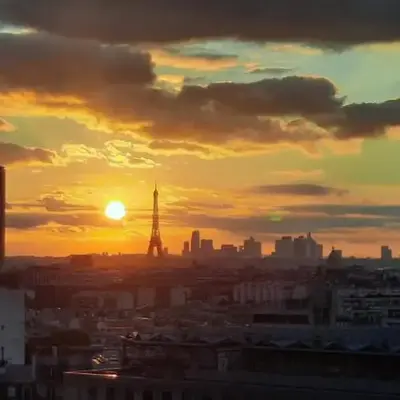Vue Tour Eiffel Paris 13