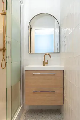 Salle de bains dans l'établissement Nets Inn - Buttes Chaumont
