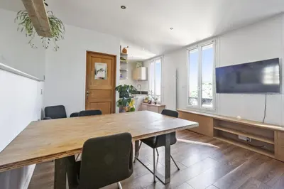 Télévision ou salle de divertissement dans l'établissement Appartement Heinrich - Welkeys