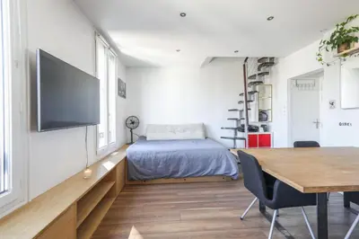 Cuisine ou kitchenette dans l'établissement Appartement Heinrich - Welkeys