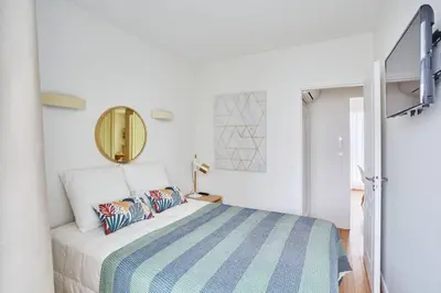 Un ou plusieurs lits dans un hébergement de l'établissement Rent a Room apartments - Degas
