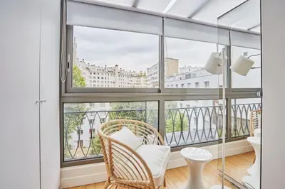 Balcon ou terrasse dans l'établissement Rent a Room apartments - Degas