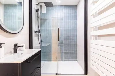 Salle de bains dans l'établissement GuestReady - Apt avec Balcon à la Place d'Italie