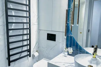 Salle de bains dans l'établissement Palais Royal - Chez Lucas