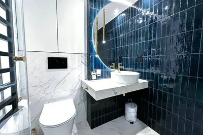 Salle de bains dans l'établissement Palais Royal - Chez Lucas