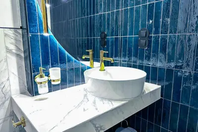 Salle de bains dans l'établissement Palais Royal - Chez Lucas