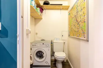 Salle de bains dans l'établissement GuestReady - Apt de Charme près de la Tour Eiffel