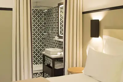 Salle de bains dans l'établissement The Chess Hotel