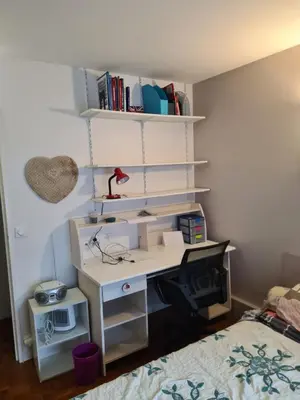 Un ou plusieurs lits dans un hébergement de l'établissement CHAMBRE DE 11 M2 AVEC BALCON