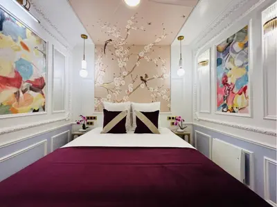 Un ou plusieurs lits dans un hébergement de l'établissement Merveil - Luxury Suite - Marais - Charlot
