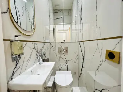 Salle de bains dans l'établissement Merveil - Luxury Suite - Marais - Charlot
