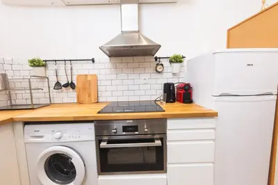 Cuisine ou kitchenette dans l'établissement Le Loft Latin - Heart of Latin Quarter