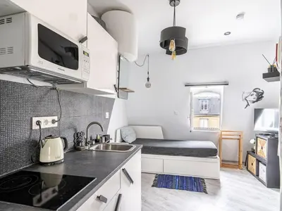 Cuisine ou kitchenette dans l'établissement Paris Dream Apart Nord