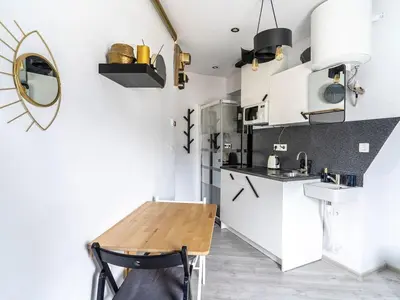 Cuisine ou kitchenette dans l'établissement Paris Dream Apart Nord