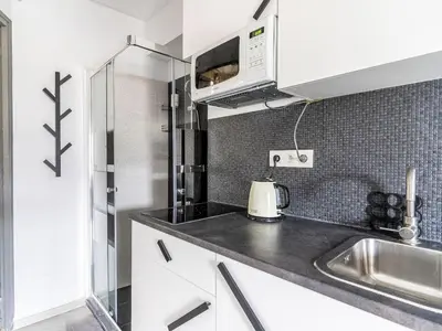 Cuisine ou kitchenette dans l'établissement Paris Dream Apart Nord