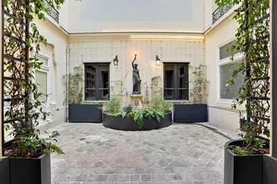 Jardin de l'établissement Stylish Studio - 2P - Vendôme Square