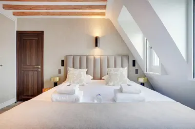 Un ou plusieurs lits dans un hébergement de l'établissement Stylish Studio - 2P - Vendôme Square