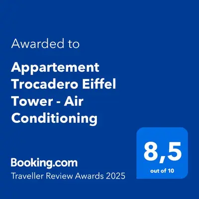 Plan de l'établissement Appartement Trocadero Eiffel Tower - Air Conditioning