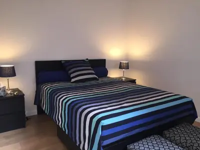 Un ou plusieurs lits dans un hébergement de l'établissement Appartement Trocadero Eiffel Tower - Air Conditioning