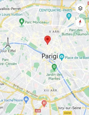 Plan de l'établissement Cœur de Paris Montorgueil - Heart of Paris - Charming super central apartment for your ideal Parisian days