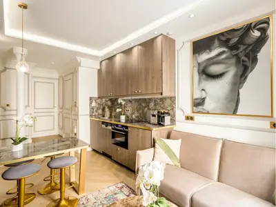 Cuisine ou kitchenette dans l'établissement Merveil - Luxury Suite - Notre Dame - Monge