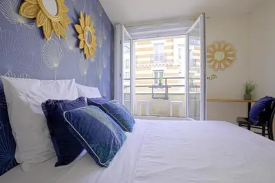 Plan de l'établissement Balcony studio near Buttes Chaumont