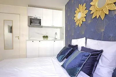 Plan de l'établissement Balcony studio near Buttes Chaumont