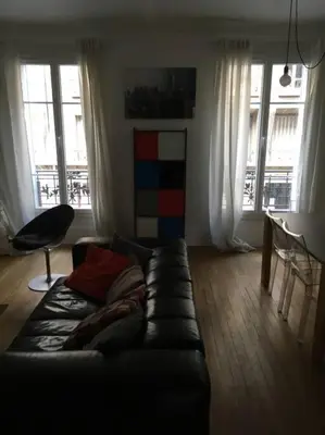 Coin salon dans l'établissement Roland Garros /Boulogne Billancourt