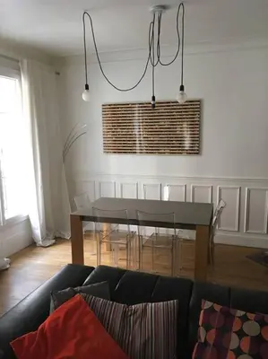 Coin salon dans l'établissement Roland Garros /Boulogne Billancourt